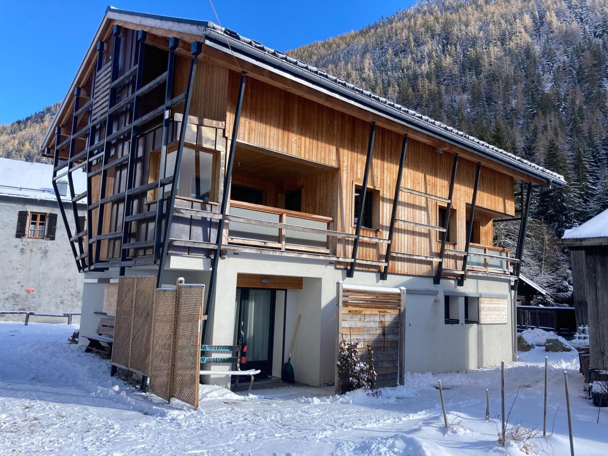 Chalet Walser A Vallorcine 13 Kms Chamonix France Exteriör bild