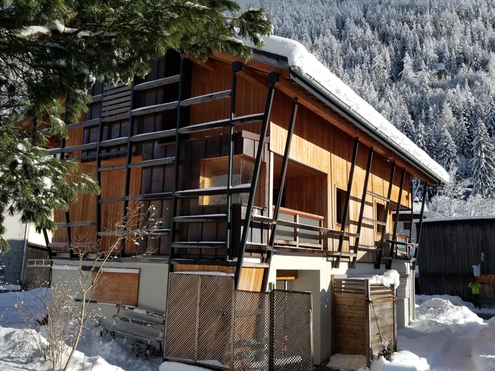 Chalet Walser A Vallorcine 13 Kms Chamonix France Exteriör bild