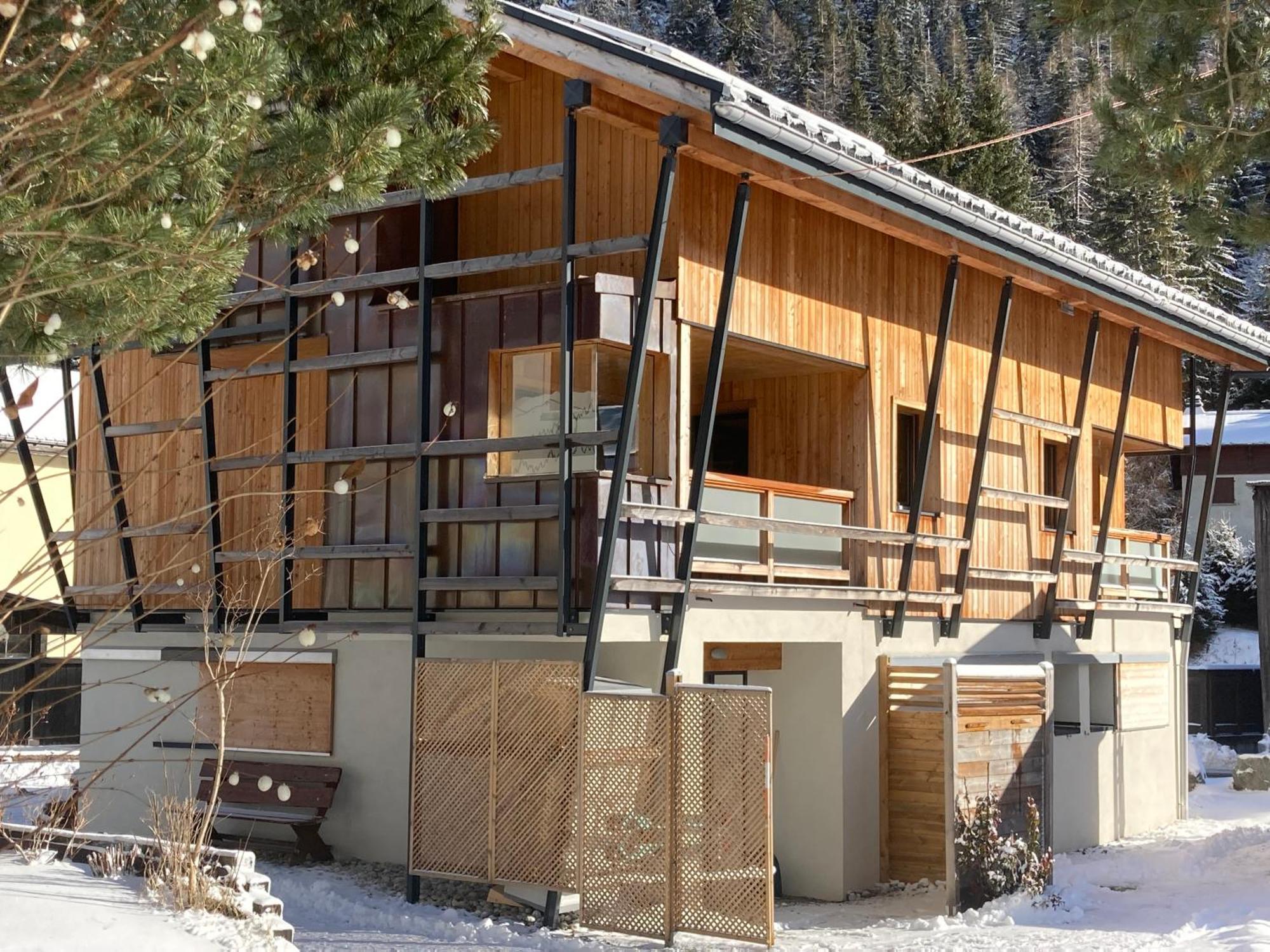 Chalet Walser A Vallorcine 13 Kms Chamonix France Exteriör bild
