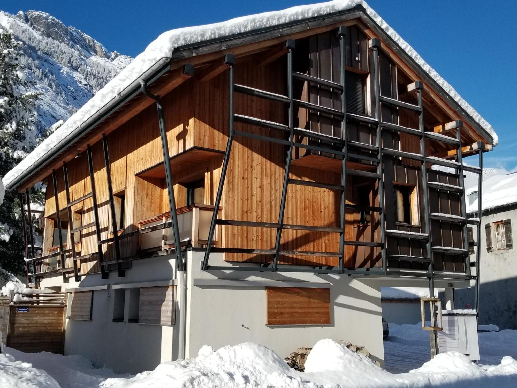 Chalet Walser A Vallorcine 13 Kms Chamonix France Exteriör bild