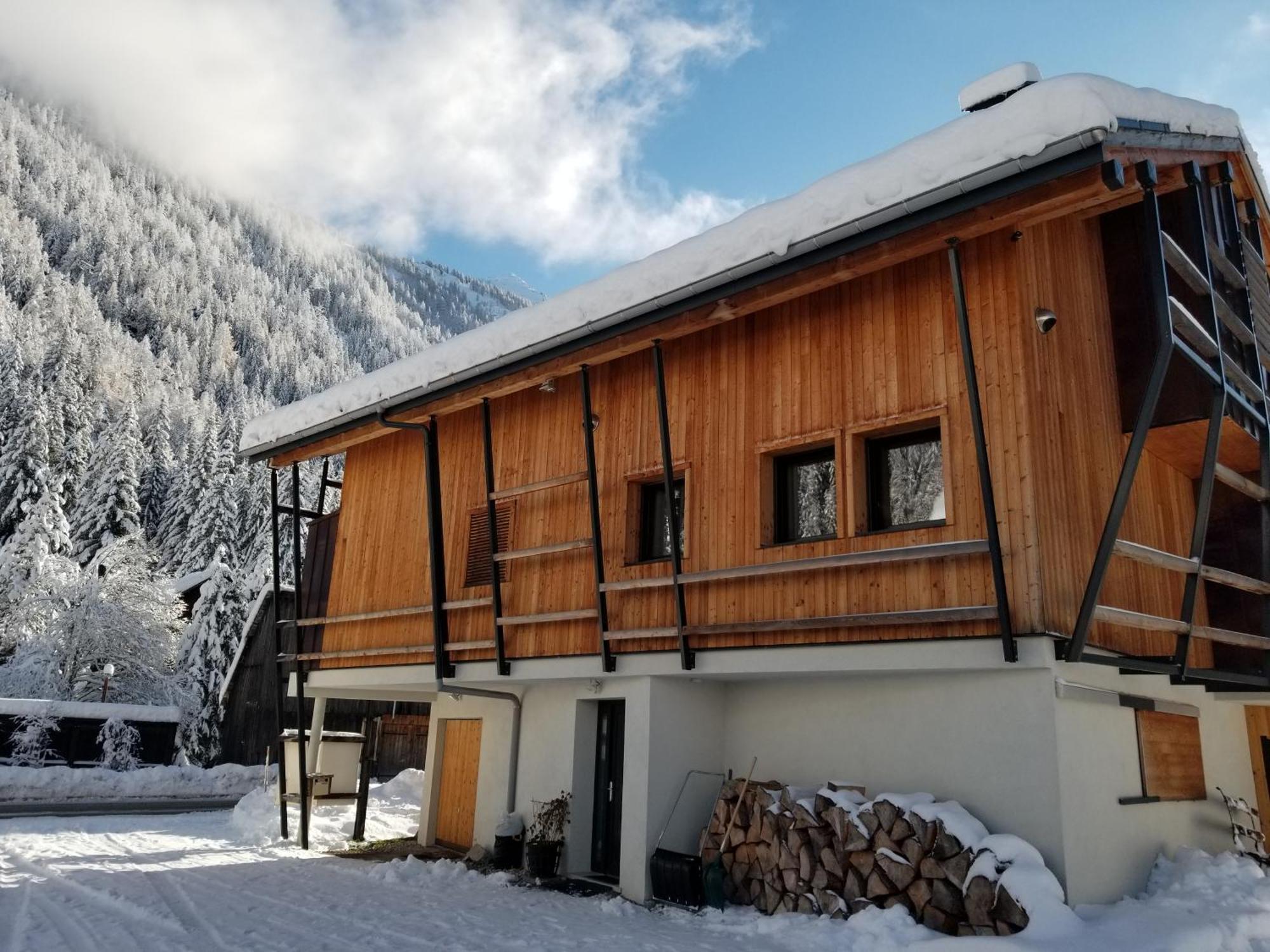Chalet Walser A Vallorcine 13 Kms Chamonix France Exteriör bild