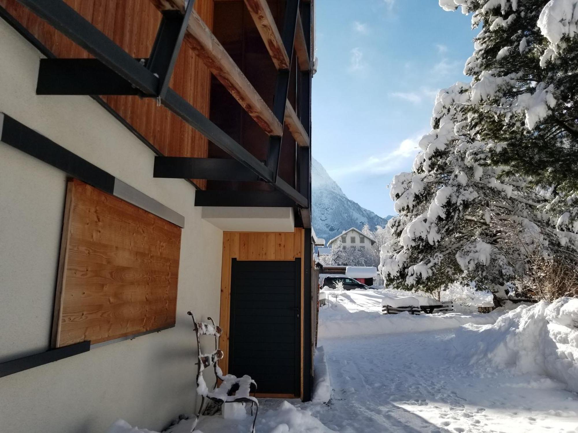 Chalet Walser A Vallorcine 13 Kms Chamonix France Exteriör bild