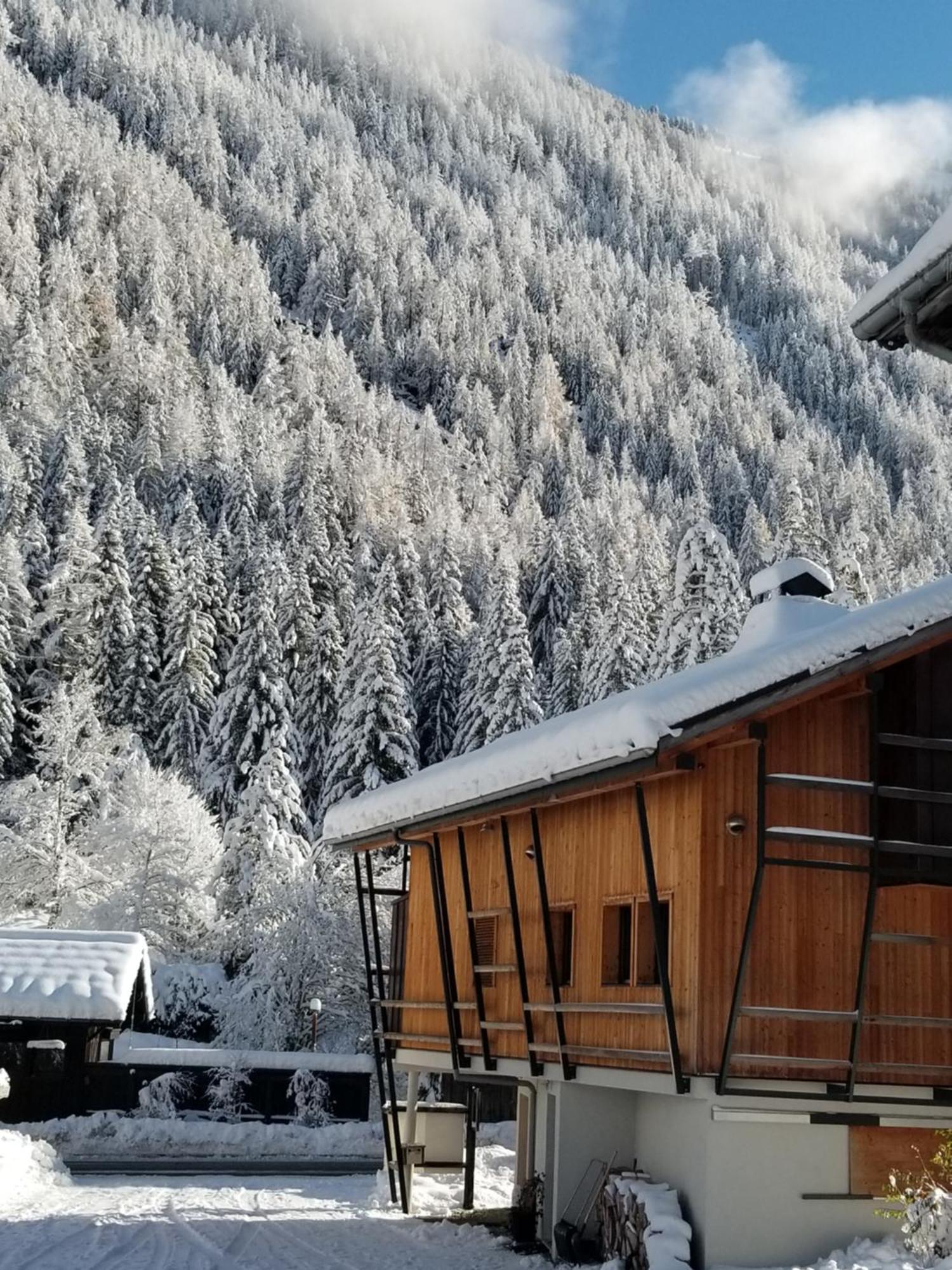 Chalet Walser A Vallorcine 13 Kms Chamonix France Exteriör bild
