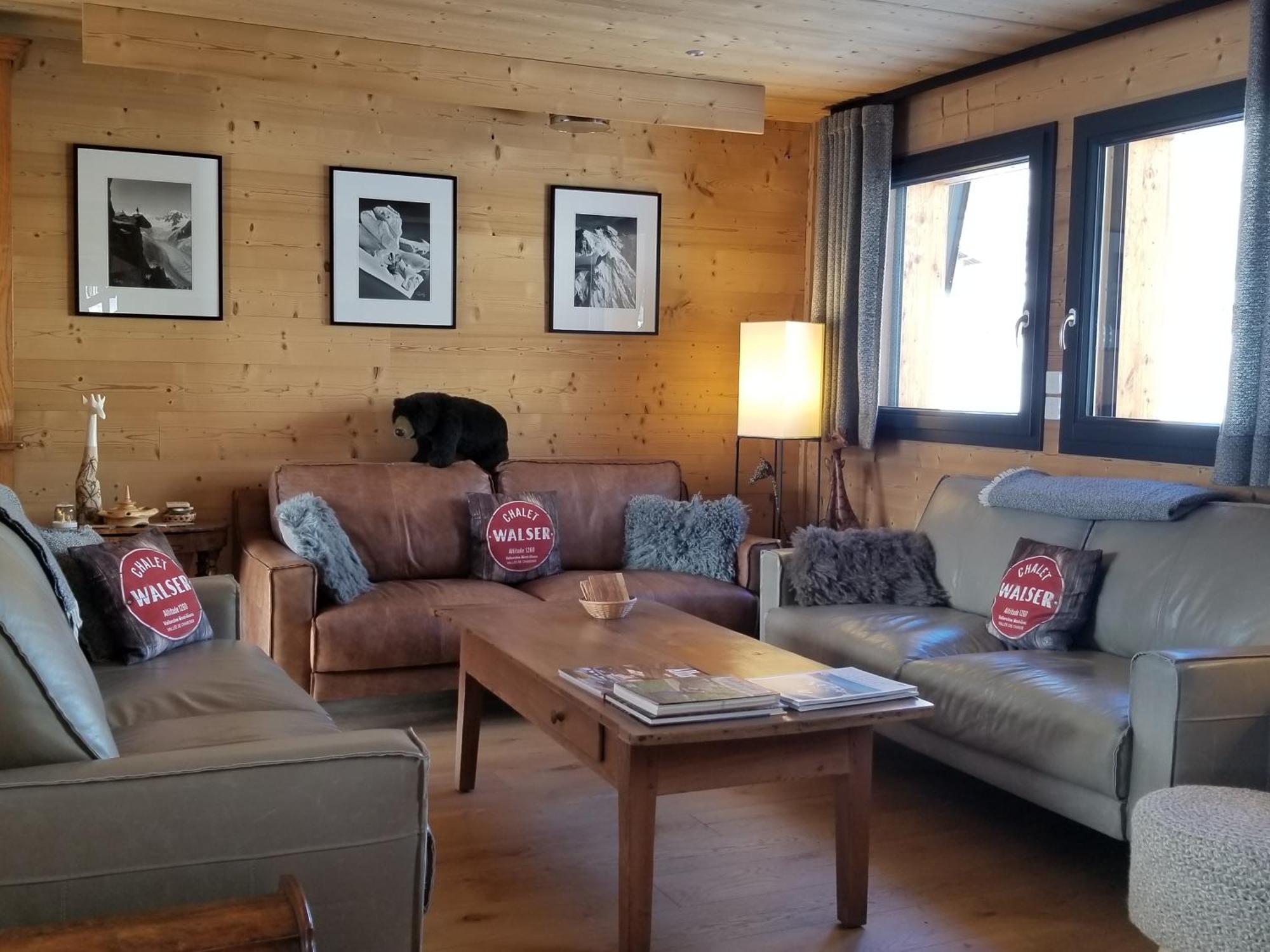 Chalet Walser A Vallorcine 13 Kms Chamonix France Exteriör bild